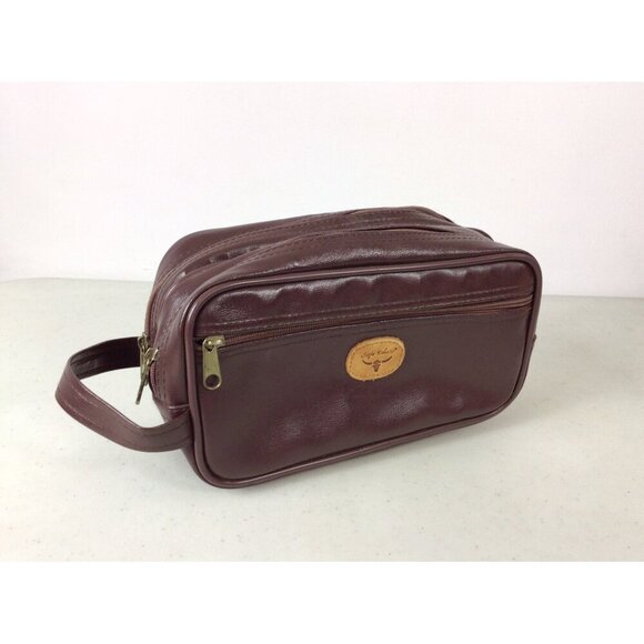 Sergio Valente Vintage Toiletry Travel Bag - Picture 1 of 6
